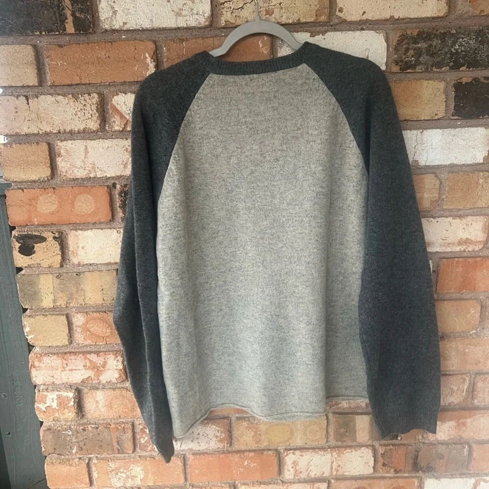 J Crew Men’s 100 percent Lambswool Crewneck Sweater